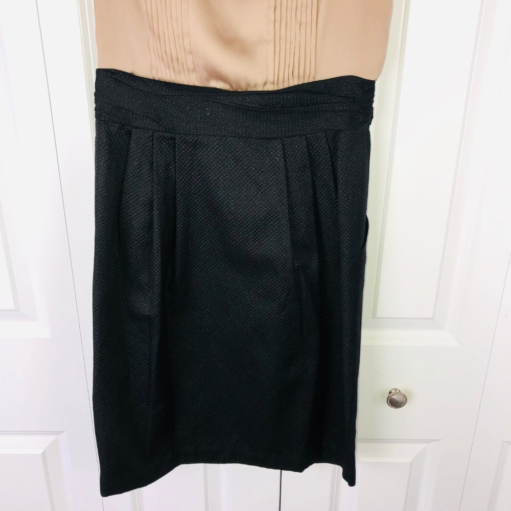 BCBG Ruffle Top Colorblock Dress - Picture 7 of 7